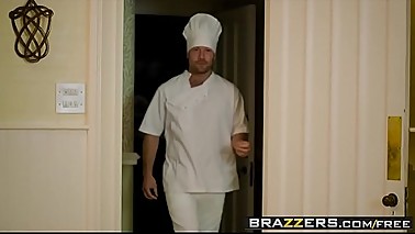 Brazzers - Real Wife Stories - The Caterer scene starring Amber Deen and Freddy Flavas