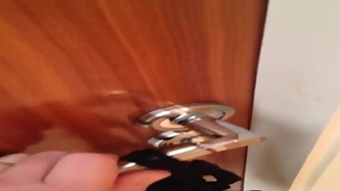 Cuckold Locked In Chastity Cage And Out Of Bedroom By Wife And Lover