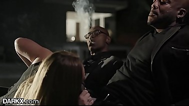 DarkX Fun Nite! Wife In Black Dick DP w/ Husband &_ His Best Boy